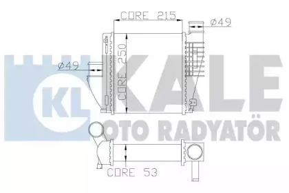 KALE 342815 Интеркулер