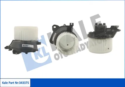 KALE 343375 Вентилятор отопителя салона Opel Corsa D 06-