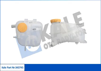 KALE 343745 Бачок расширительный Opel Astra G Zafira G 98- с крышкой