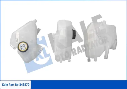KALE 343870 Бачок расширительный B-MAX ECO Sport II Fiesta С КРЫШКОЙ (KALE)