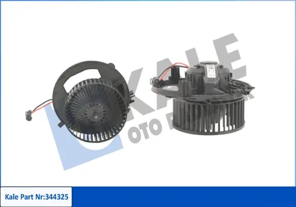 KALE 344325 Вентилятор отопителя VAG Octavia (A7) Golf (VII) Tiguan 12-