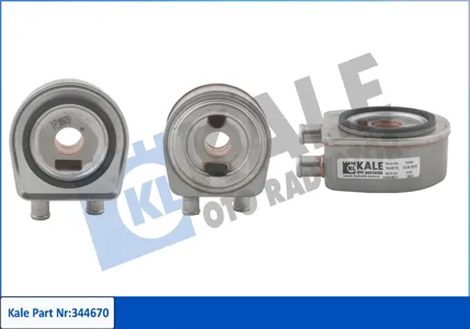KALE 344670 Радиатор масляный Nissan Pri Master Primera 02>, Opel Movano Vivaro 1.9TDI 98>