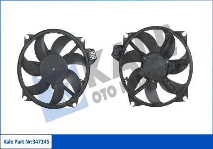 KALE 347145 Вентилятор радиатора