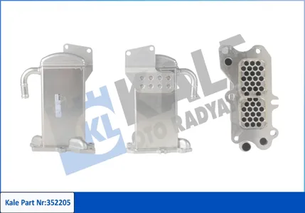 KALE 352205 Радиатор рециркуляции ОГ