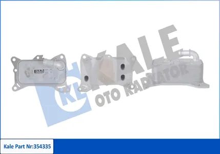 KALE 354335 Радиатор масляный Mercedes C(W204W205)E(W212) Sprinter (906)GLC(X253)GLK(X204) Vito , Viano 06-