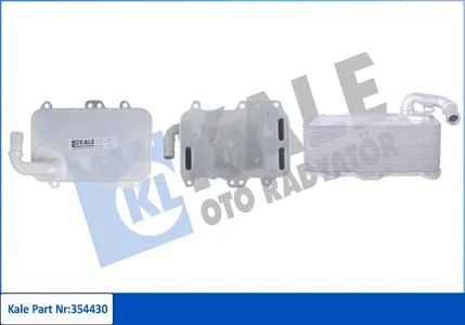 KALE 354430 Радиатор масляный VW Touareg II (10-) Audi A6 (11-) 3.0D