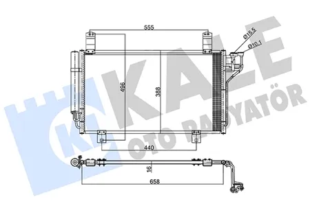 KALE 357795 Радиатор Mazda CX-5 11-