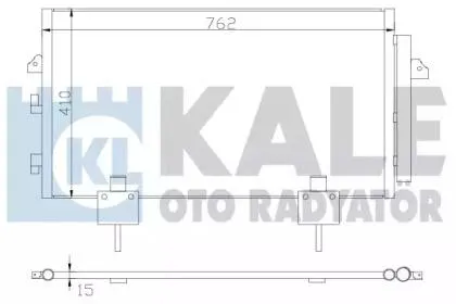 KALE 383400 Радиатор кондиционера