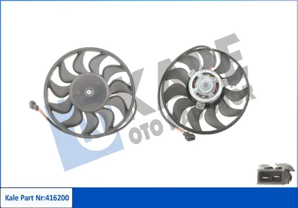 KALE 416200 Вентилятор двигателя