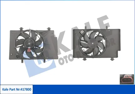 KALE 417800 Вентилятор двигателя