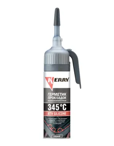 KERRY KR1433 KR-143-3 герметик многоцелевой высокотемпературный нейтральный серый 100 мл