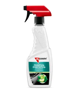 KERRY KR5052 Полироль-очиститель пластика салона с матовым эффектом (яблоко) (триггер) 500 мл