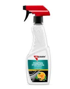 KERRY KR5053 полироль-очиститель пластика салона с матовым эффектом (апельсин) (триггер) 500 мл
