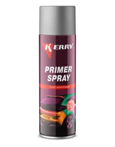 KERRY KR6061 Грунт акриловый серый (650мл) аэроз