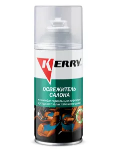 KERRY KR9171 Освежитель салона с антибактериальным эффектом KERRY, баллон 210 мл 210 мл
