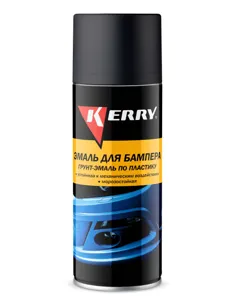 KERRY KR9612 KERRY Эмаль для бампера (черная) (0.520L)
