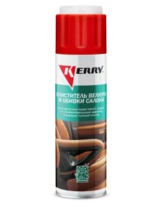 KERRY KR977 Очиститель велюра и обивки салона (пенный) аэрозоль (0.65L)