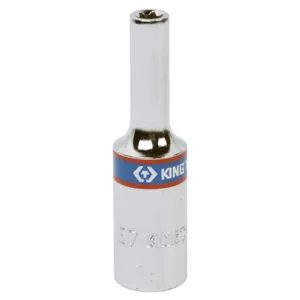 KING TONY 327507M Головка торцевая TORX Е-стандарт 3/8, E7, L = 63 мм