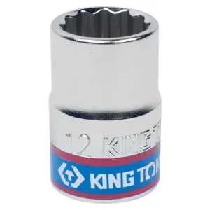 KING TONY 333012M головка торцевая стандартная двенадцатигранная 3/8, 12 мм