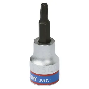 KING TONY 402325 насадка (бита) торцевая 1/2, Torx, T25, L=60 мм