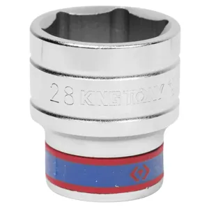 KING TONY 433527M головка торцевая стандартная шестигранная 1/2, 27 мм