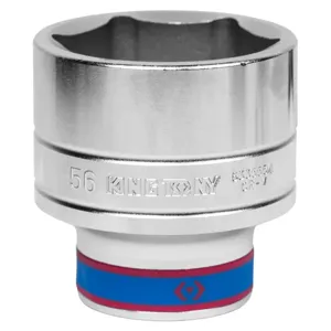 KING TONY 633556M KING TONY ГОЛОВКА ТОРЦЕВАЯ СТАНДАРТНАЯ ШЕСТИГРАННАЯ 3/4, 56 ММ