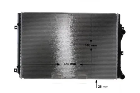 KNECHT/MAHLE CIR32000S Радиатор низкотемпературный