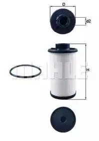 KNECHT/MAHLE HX132D Фильтр АКПП 