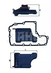 KNECHT/MAHLE HX157D Фильтр АКПП Opel Astra GH, Corsa BC, Vectra B