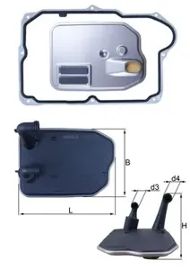 KNECHT/MAHLE HX161D Фильтр масляный ГУР