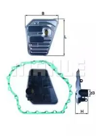 KNECHT/MAHLE HX167D Фильтр масляный гур
