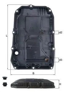 KNECHT/MAHLE HX196KIT Фильтр АКПП