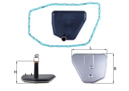 KNECHT/MAHLE HX235D Фильтр масляный ГУР