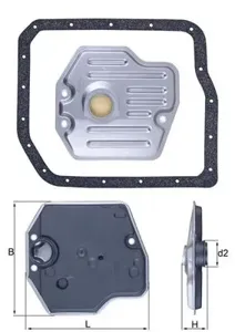 KNECHT/MAHLE HX245D Фильтр масляный ГУР