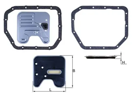 KNECHT/MAHLE HX246D Фильтр масляный ГУР