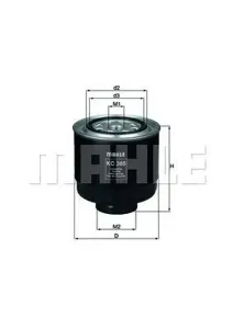 KNECHT/MAHLE KC388D Фильтр топливный