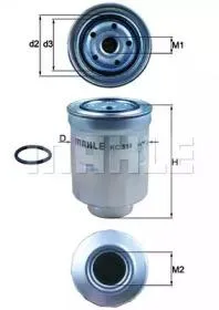 KNECHT/MAHLE KC510D Фильтр топливный