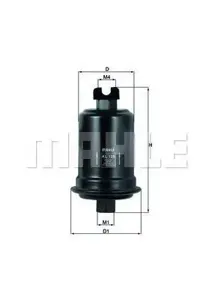 KNECHT/MAHLE KL128 Фильтр топливный