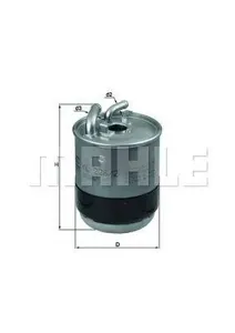 KNECHT/MAHLE KL2282D Фильтр топливный Mercedes W169211203 Sprinter Viano Vito 2.0D-3.2D 00>