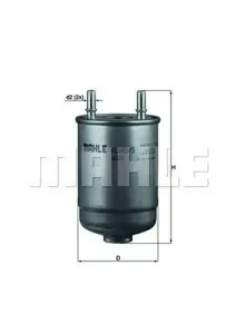 KNECHT/MAHLE KL4855D Фильтр топливный