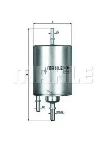 KNECHT/MAHLE KL571 Фильтр топливный Audi A4,A6,A8 2.0-4.2FSITFSI 2004=>