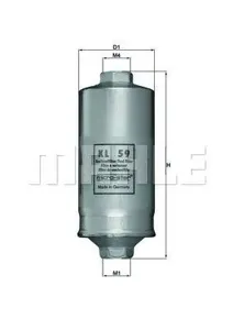 KNECHT/MAHLE KL59 Фильтр топливный Ford Sierra 2.0 87-93