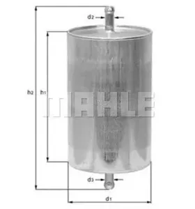 KNECHT/MAHLE KL60 Фильтр топливный