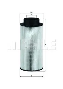 KNECHT/MAHLE KX1821D Фильтр топливный (бп) Scania 164 DC16.01020305 05.2000->