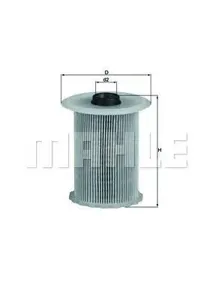 KNECHT/MAHLE KX183D Фильтр топливный Opel Movano 2.2DTi2.5DTi Vivaro , Renault Master 1.9DiDTi00>