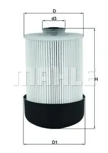 KNECHT/MAHLE KX33822D Фильтр топливный Nissan Navara 2.5DCI 12-