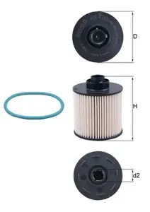 KNECHT/MAHLE KX420D Фильтр топливный Ford KUGA