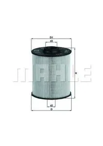 KNECHT/MAHLE KX70D Фильтр топливный