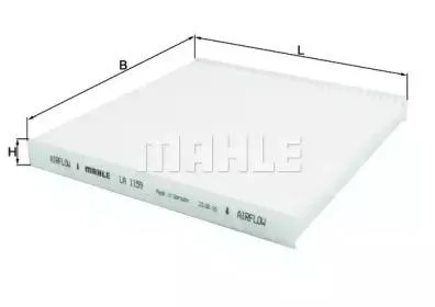 KNECHT/MAHLE LA1159 Фильтр салона