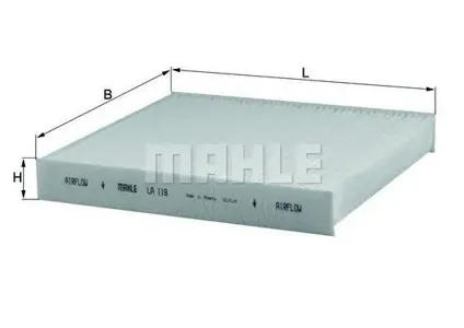 KNECHT/MAHLE LA119 Фильтр салона